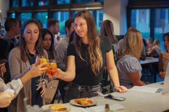 Related Life Happy Hour at Adrienne's Pizzabar